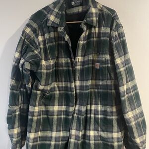 Carhartt Men's  XL Fleece Lined Flannel